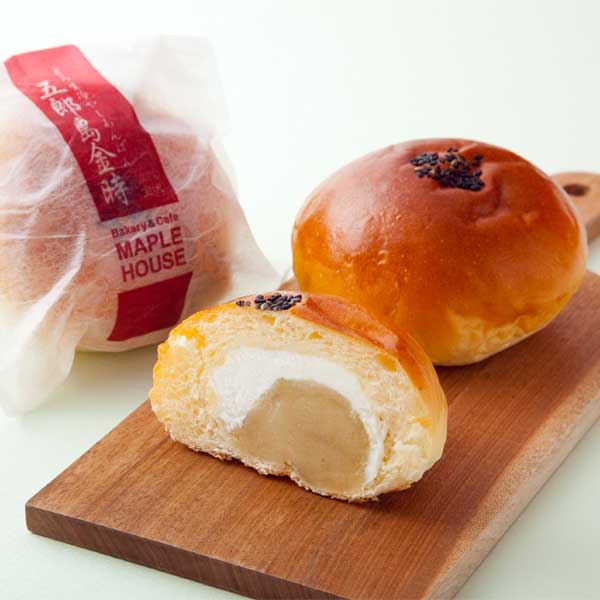 ≪MAPLE HOUSE≫とろ生冷やしあんぱんセット（5個）【冷凍あんぱん 生クリーム 天然酵母】