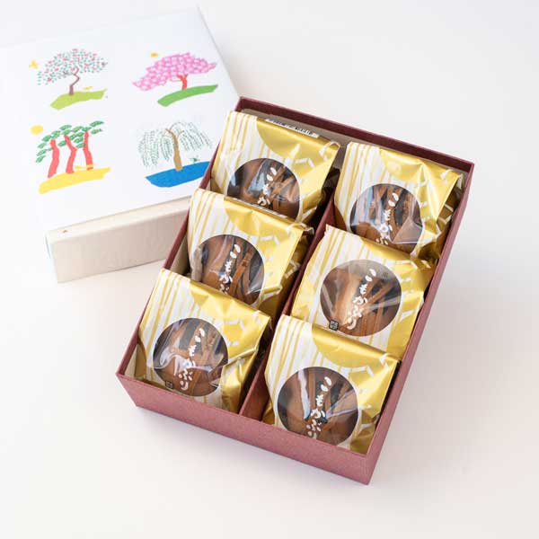 ≪金沢の味・風土菓 板屋≫こもかぶり 6個入