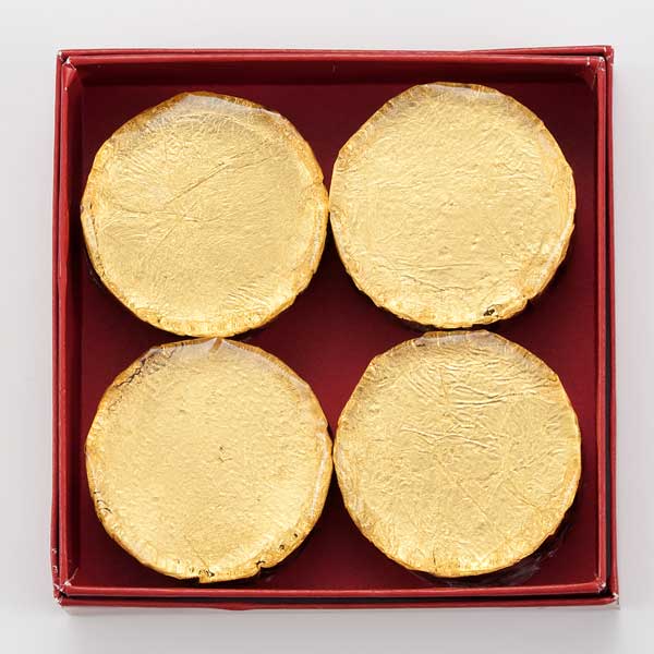 ≪菓匠まつ井≫金箔羊羹（4個入）