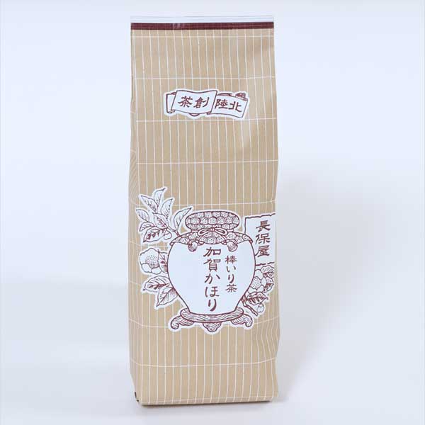 ≪長保屋茶舗≫棒いり茶「加賀かほり」 200g