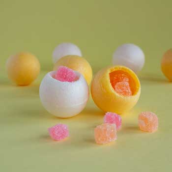 琥珀糖セット 旬味紙ふうせん&琥珀糖 林檎【期間限定 金沢 映えスイーツ 食べる宝石 ギフト お土産 お取り寄せ おしゃれ かわいい キラキラ 彩霞堂 菓匠高木屋】