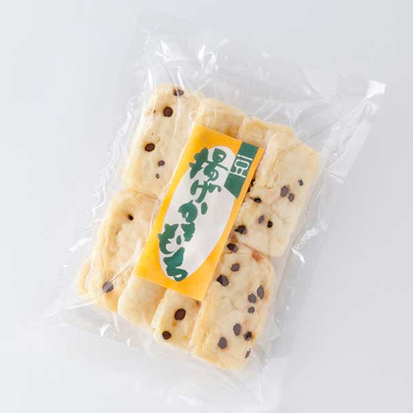 ◆終売◆≪山木食品工業≫天然干し・揚げ餅風 豆揚げかきもち 8枚入