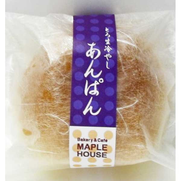≪MAPLE HOUSE≫とろ生冷やしあんぱん（あんぱん／大納言／金沢棒茶／五郎島金時） 1個