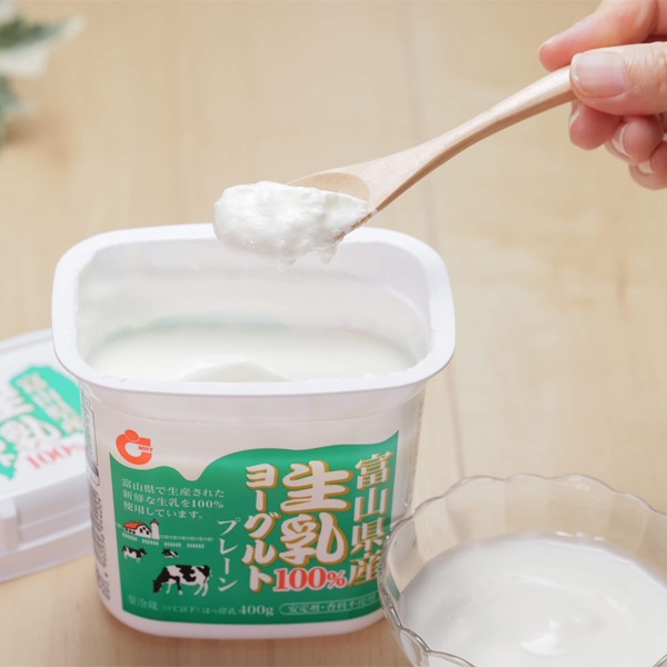 ≪まると牛乳≫富山県産生乳100％ヨーグルト（無糖）セット【無香料 安定剤不使用 となみ 富山 お取寄せ】