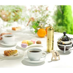 ≪ダートコーヒー≫ 加賀焼KAGAYAKU リッチブレンド 粉 270g 【コーヒー豆 レギュラーコーヒー 焙煎 ブラジル エチオピア ブラジルサントス商工会議所認定 コーヒー鑑定士】