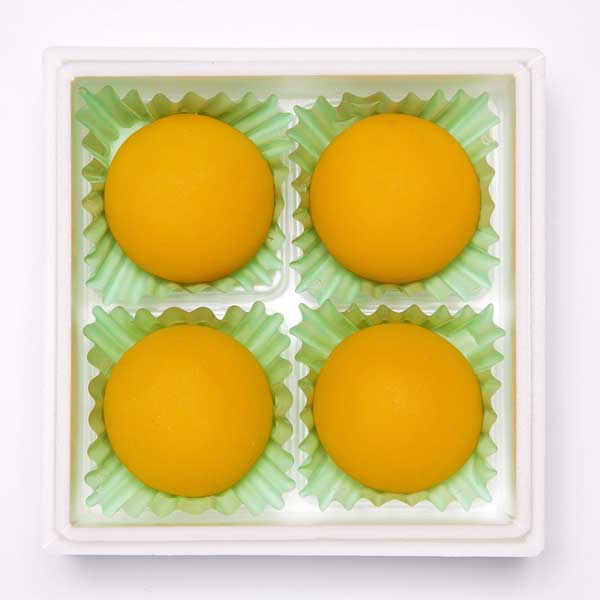 ≪菓匠 高木屋≫フルーティで贅沢な風味 あんず餅 4個入り【リニューアル 杏 金沢土産 金沢の和菓子 ギフト】