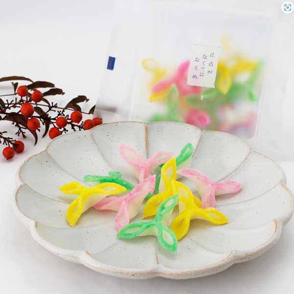 ≪長池彩華堂≫辻占(12個入り)【占い おみくじ 金沢 和菓子 縁起菓子 お正月】