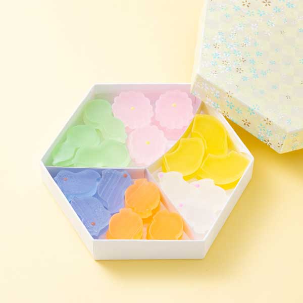 ≪石川屋本舗≫琥珀糖 かいちん いろいろ36個入り【金沢 通販 人気 美味しい 可愛い 有名 おすすめ】