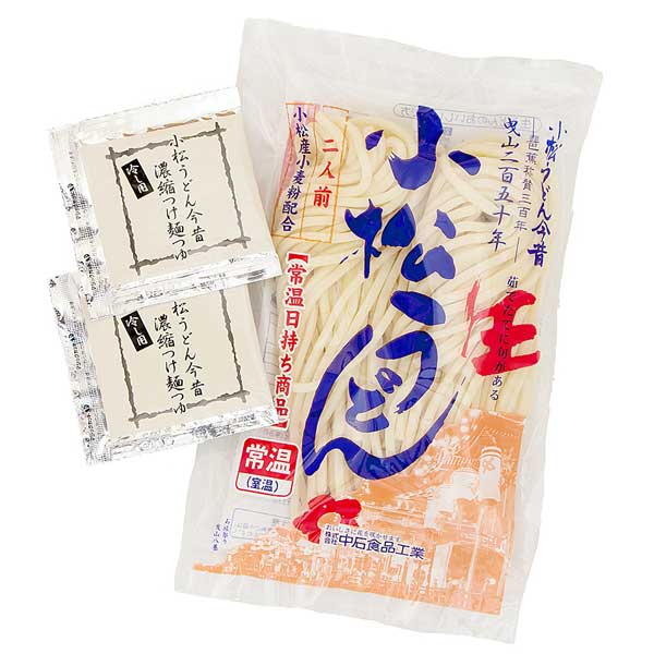 ≪中石食品工業≫小松うどん 生（常温）