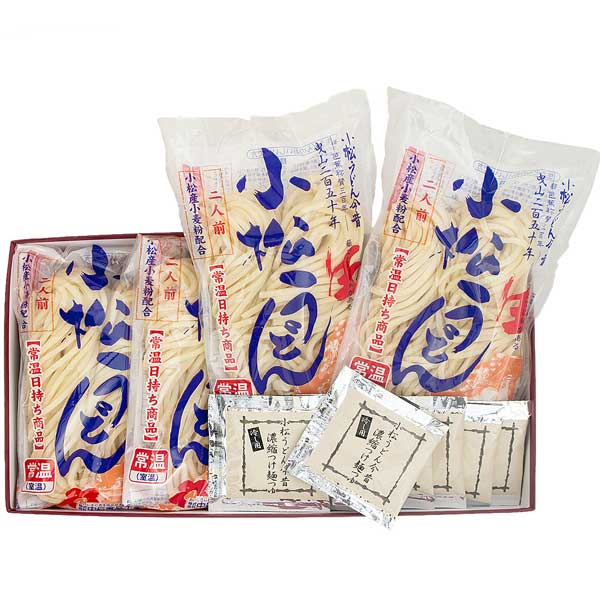 ≪中石食品工業≫小松うどん 生（常温）