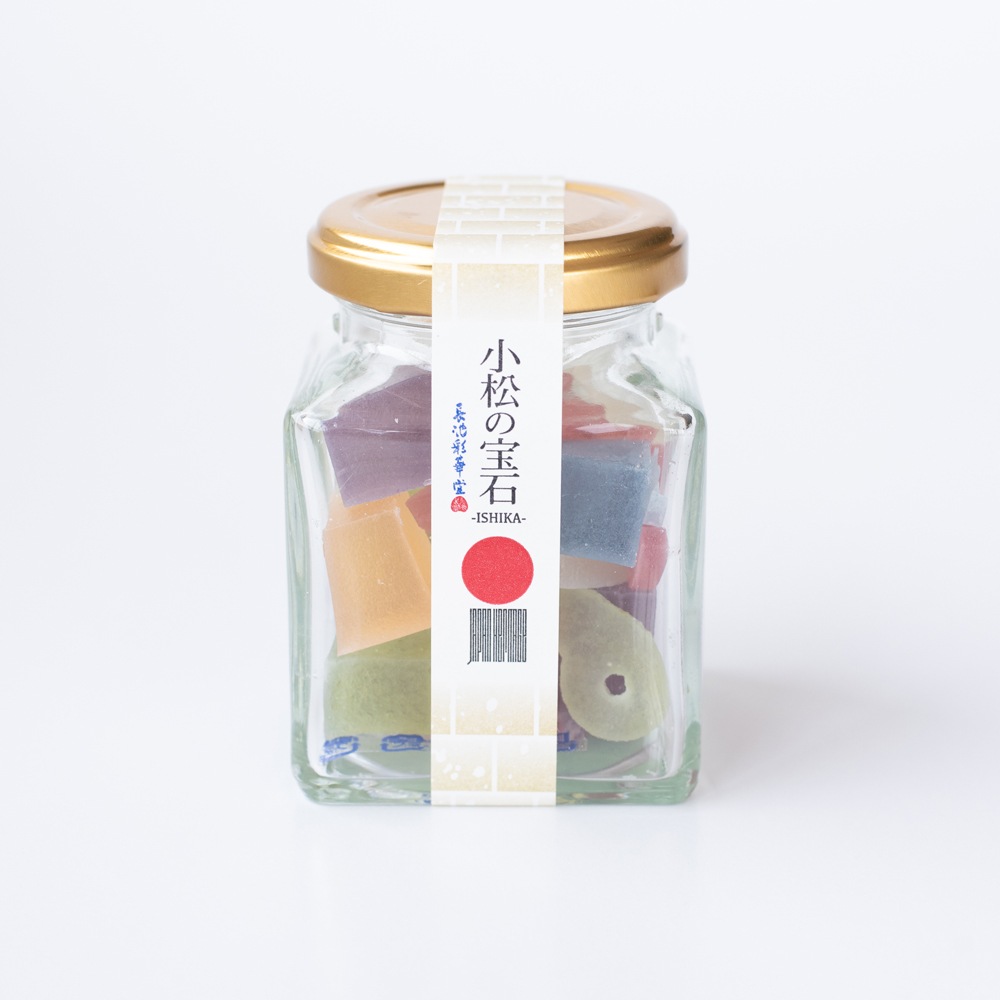 ≪長池彩華堂≫琥珀糖 小松の宝石「石華」 ~ishika~【金沢 ギフト  映えスイーツ 食べる宝石 ギフト お土産 お取り寄せ おしゃれ かわいい キラキラ オンライン】