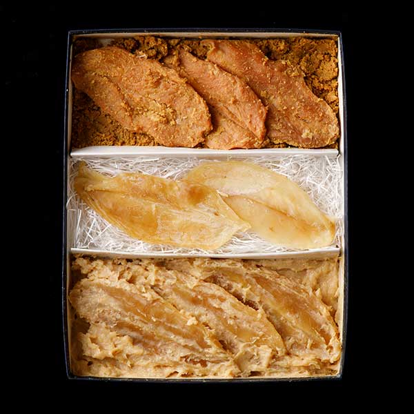 ≪あら与≫ふぐ三味（ ふぐ笹干ぬか漬・粕漬と笹干ふぐの詰合せ）