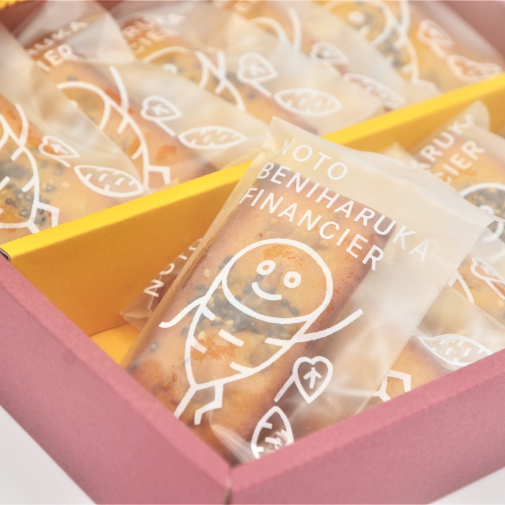 ≪いい道の駅 のと千里浜≫紅はるかフィナンシェギフトセット【紅はるか フィナンシェ ギフト 能登 お取り寄せ】