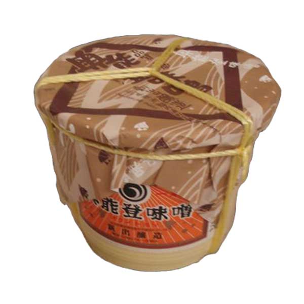 ≪新出商店≫天然醸造で自家製米麹使用 国産だから安心安全 奥能登味噌 4kgタル入り