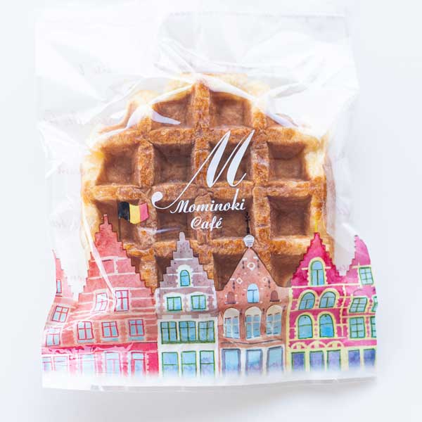 ≪もみの木カフェ≫ベルギーワッフル プレーン 1個(袋入)