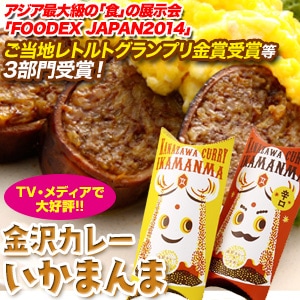 ≪銭福屋≫金沢カレーいかまんま 1箱（約200g）