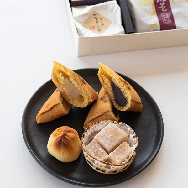 ≪越山甘清堂≫和菓子詰合せ 加賀三彩（3号）【北陸 石川県 金沢銘菓 和菓子 お土産 ギフト】