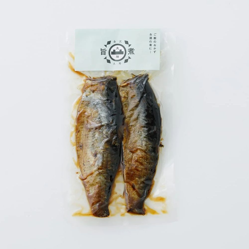≪大畑の佃煮≫にしん旨煮2本入り【北海道産身欠きにしん  釜炊き にしん蕎麦 酒の肴】
