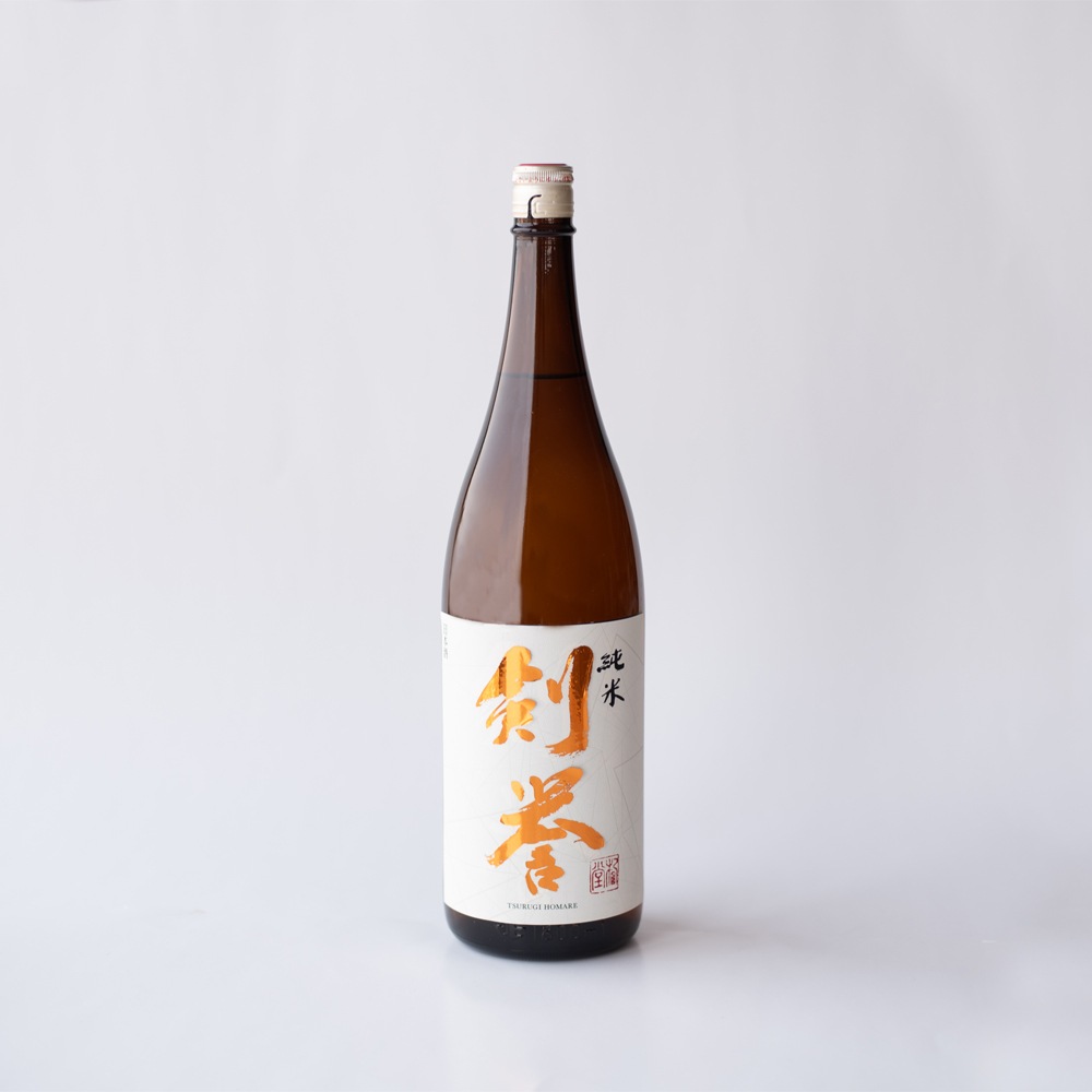 ≪JA富山市≫純米剣誉1.8 ２本入り<br>【米どころ 富山市 太田区産 五百万石 越中五箇山 寒仕込み 通販 お取り寄せ】