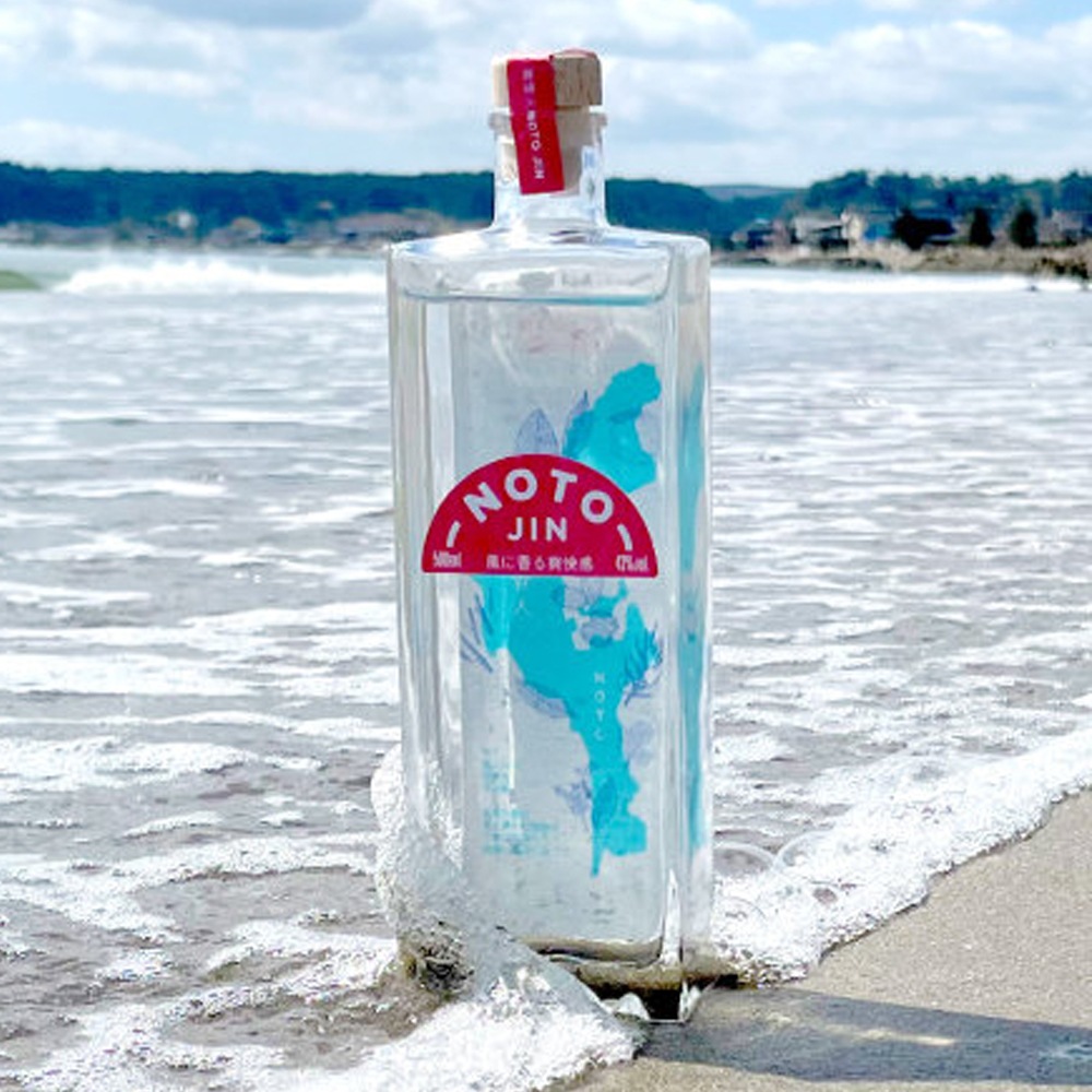 ≪のとジン≫風に香る爽やかさ「のとジン 」 Noto JIN 500ml【送料無料 国内製造 珠洲よりお届け JIN ライススピリッツ】