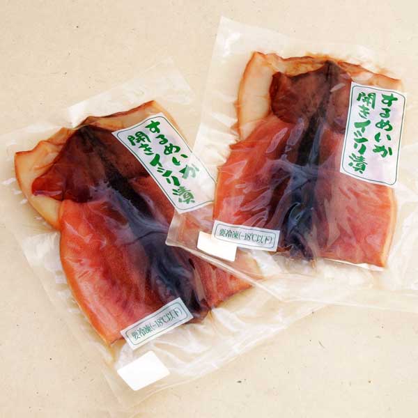 ≪西海水産≫能登 スルメイカ開きイシリ漬（いしりスルメ） 1枚（100g以上）