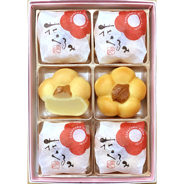 ≪菓匠みのや≫金沢花くるみ（6個入）