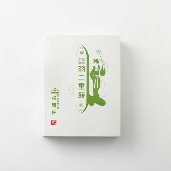 ≪松岡軒≫元祖 羽二重餅 6袋入り