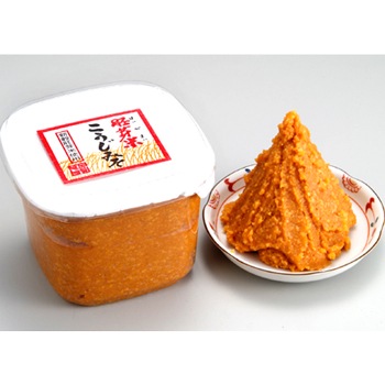 ≪銭福屋≫伝統調味料 胚芽米こうじみそ 1kgパック