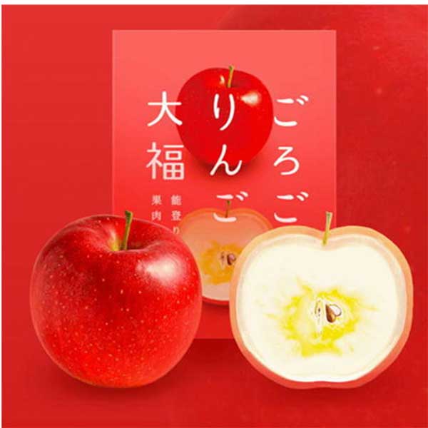 ≪和菓子処 中越≫ごろごろりんご大福 10個入