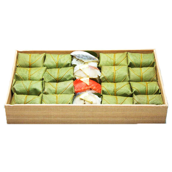 【配達日時をご指定ください】≪金澤玉寿司≫匠　柿の葉寿司（鮭・鯖・鯛・鯵）