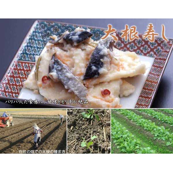 ≪銭福屋≫加賀百万石冬の味覚 大根寿し(1000ｇx1)【冬季限定 金沢名物 大根 漬物 伝統食 お取り寄せ 通販 ギフト】