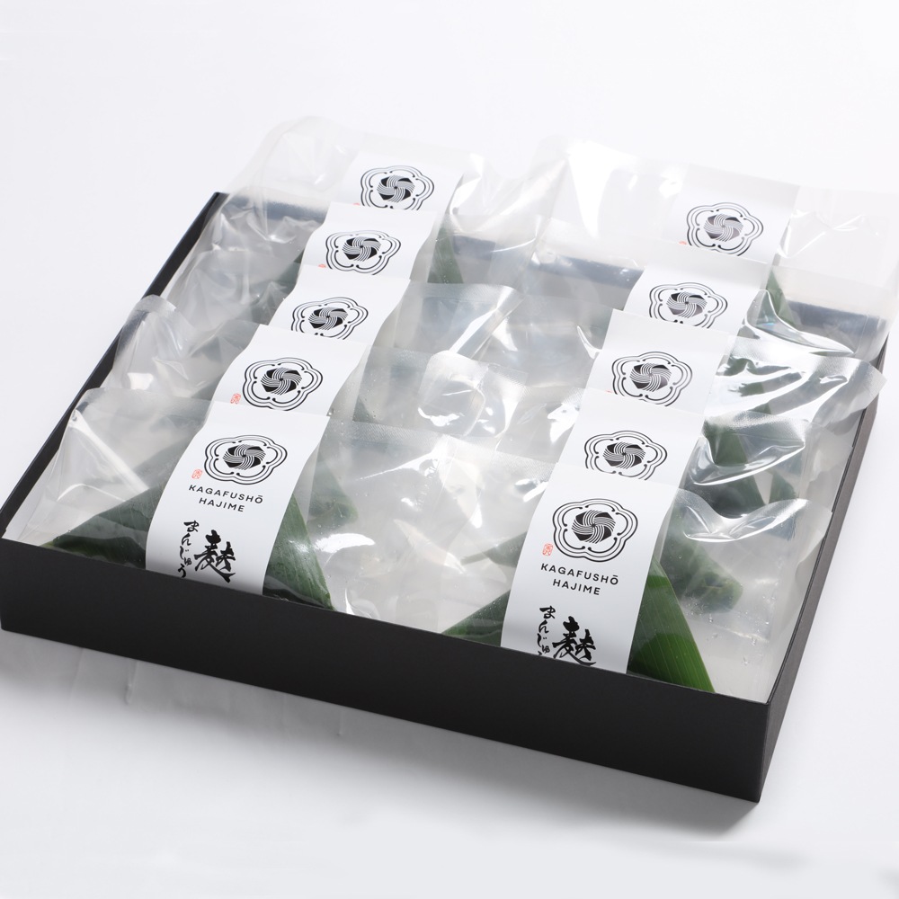 ≪加賀麸匠一≫麸まんじゅう10個入り【麩まんじゅう 麩万頭 麩饅頭 こしあん 和菓子 お中元 ギフト】