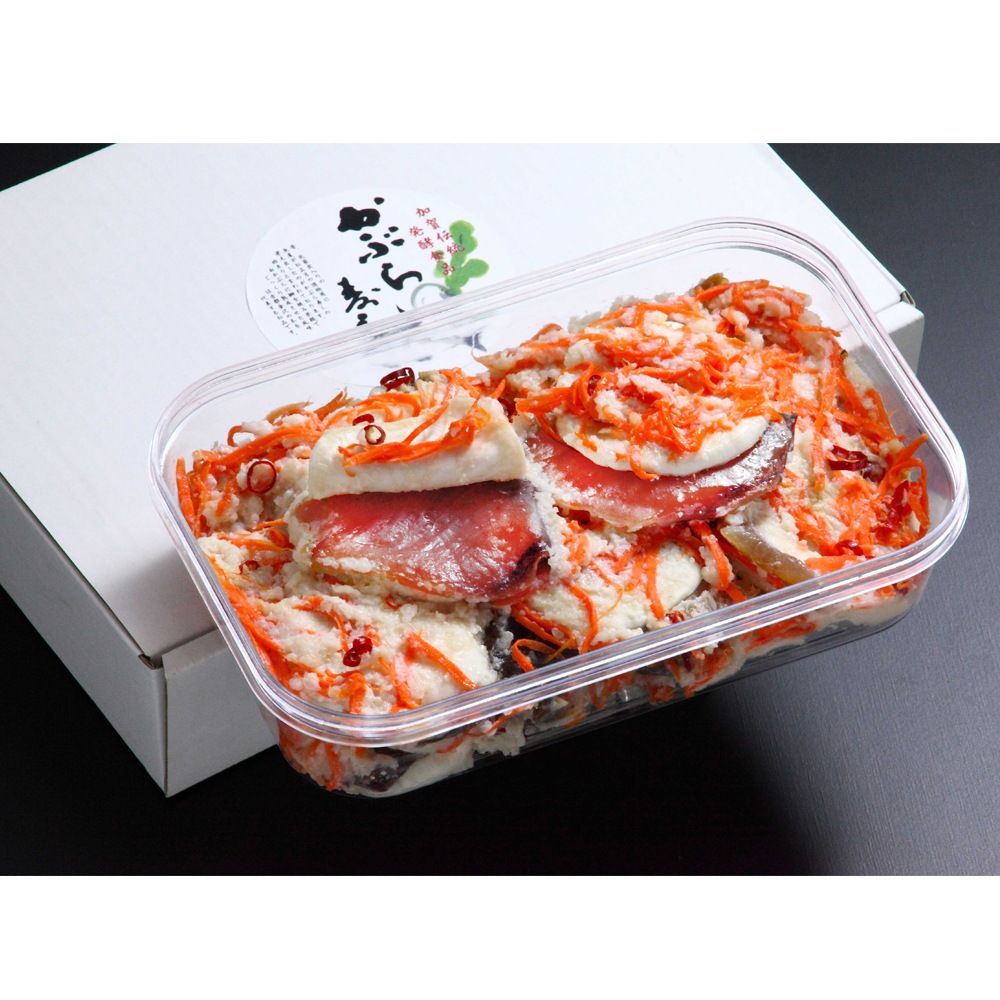 ≪銭福屋≫加賀百万石冬の味覚 かぶら寿し 1000g（5～6株）【冬季限定 金沢名物 かぶ 漬物 伝統食 お取り寄せ 通販 ギフト】