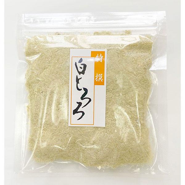 ≪北村商店≫まろやか 高級 白とろろ昆布 60g×1ヶ