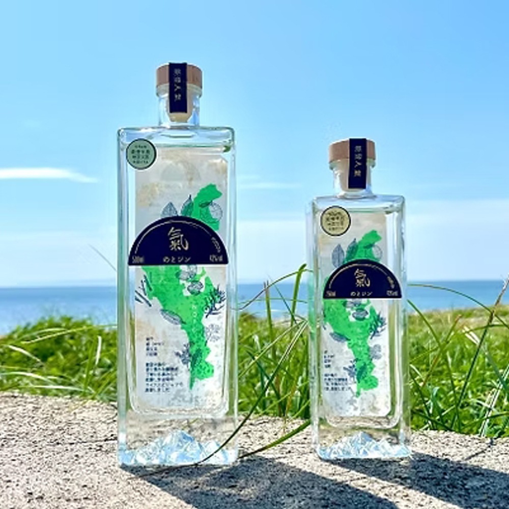 ≪のとジン≫のとジン氣 250ml【送料無料 国内製造 JIN ライススピリッツ】