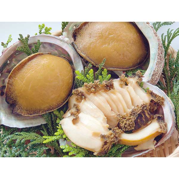 ≪輪島の朝市 関山≫蒸しあわび・あわびの肝粕漬け詰め合せ