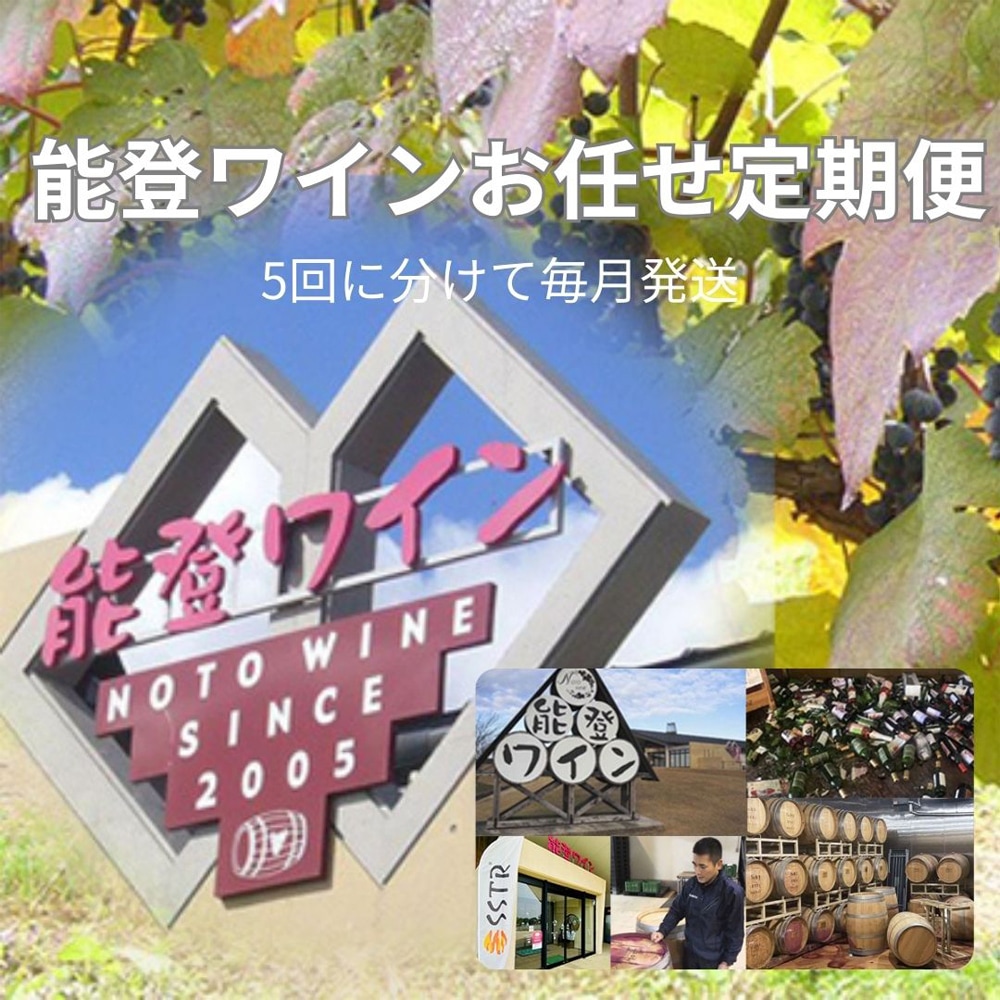 【能登半島地震で被災・復興応援】≪能登ワイン≫未来につなぐお買い物券