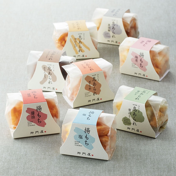 プチ揚もち 醤油 | 揚もち・一息あられ | 御門屋オンラインショップ