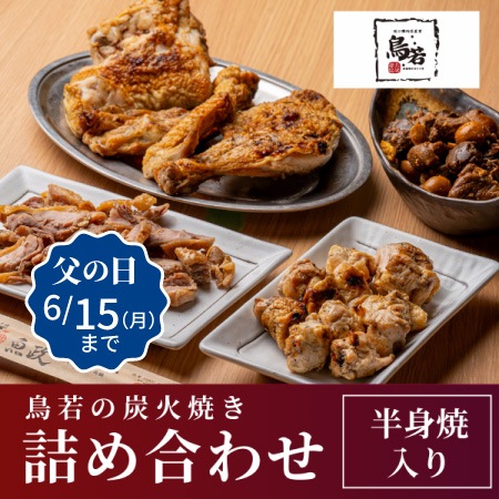 【鳥若】北見焼鳥 鳥若の炭火焼き とり詰め合わせ