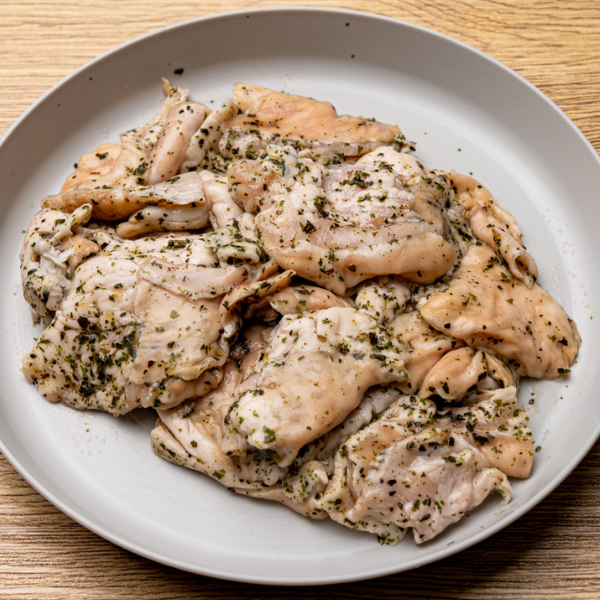 味覚園さん・・・バジルでホルモン作ったの？（豚直腸バジル味）