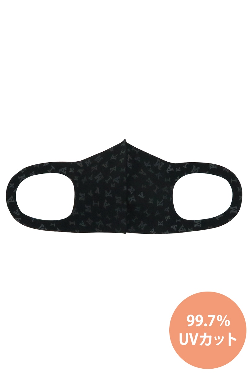 BREEZYマスク＊ブラック/チャコールグレー 【フリー】 [Vol.60 00921-234-8823] 定価\935（税込）※ネコポス可