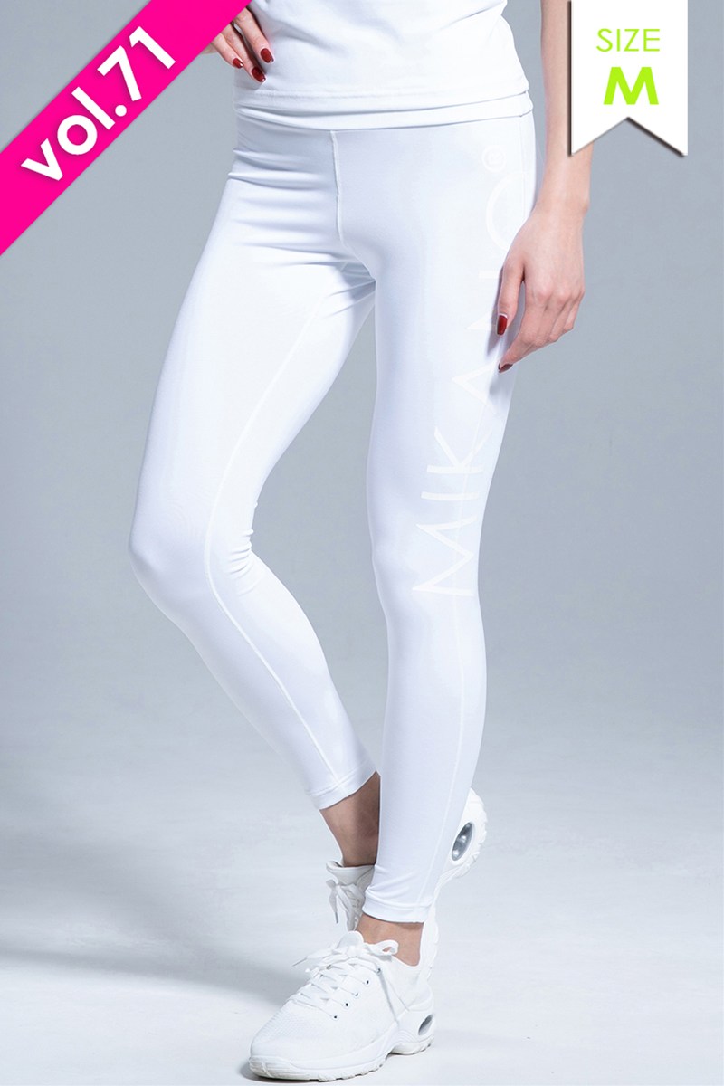 ロングレギンス＊ホワイト 【M】 [Vol.71 61123-235-0680] 定価\9,020（税込）継続商品