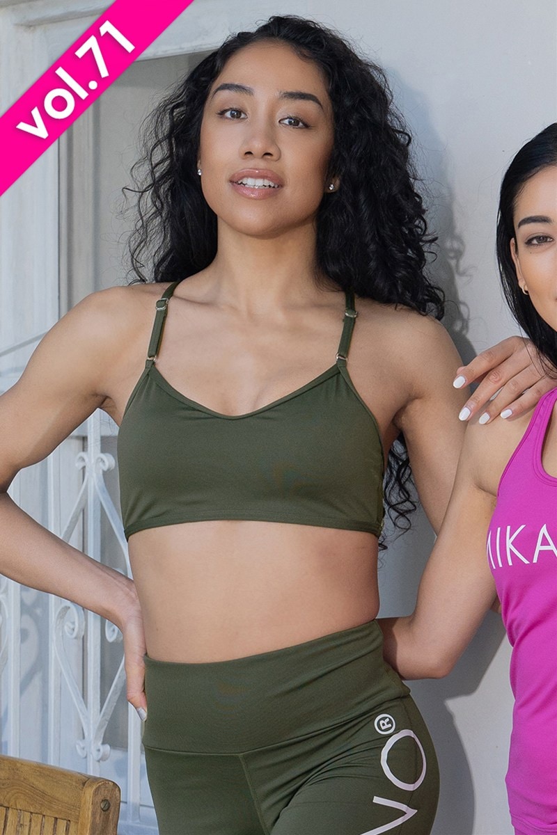 アジャスター付インナートップス＊アーミーグリーン 【フリー】 [Vol.71 00240-235-0376] 定価\4,400（税込）継続商品