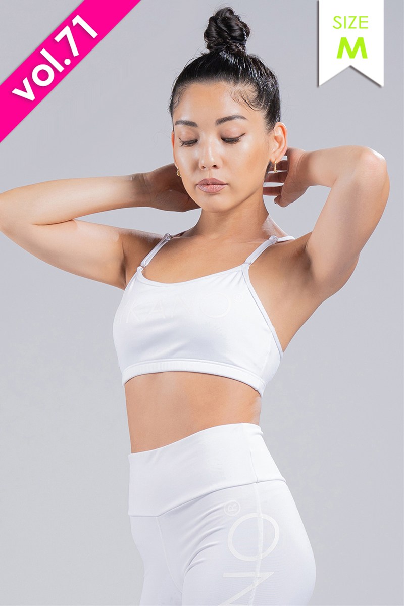 アジャスター付ショートトップス＊ホワイト 【M】 [Vol.71 61400-235-1571] 定価\6,050（税込）継続商品