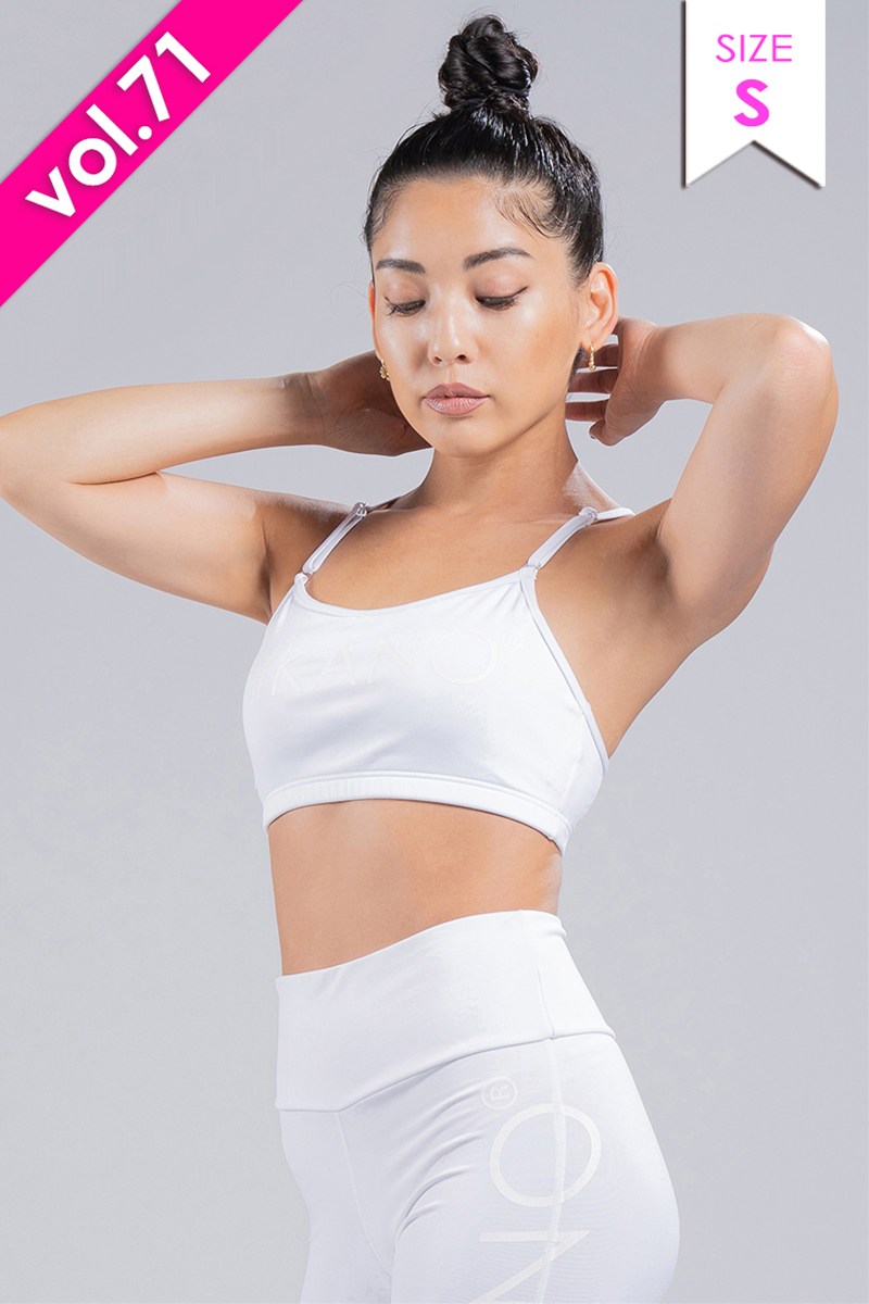 アジャスター付ショートトップス＊ホワイト 【S】 [Vol.71 61400-235-1588] 定価\6,050（税込）継続商品