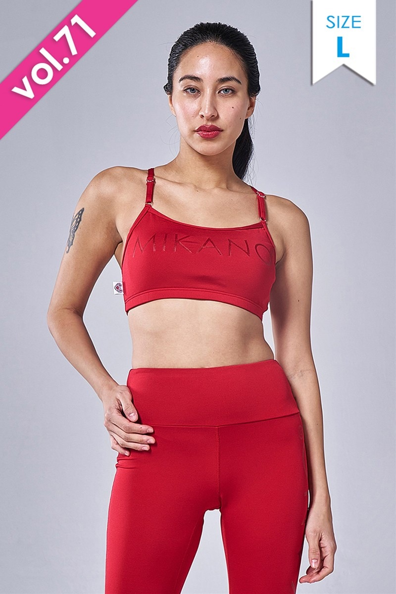 アジャスター付ショートトップス＊レッド 【L】 [Vol.71 61400-237-3931] 定価\6,050（税込）継続商品