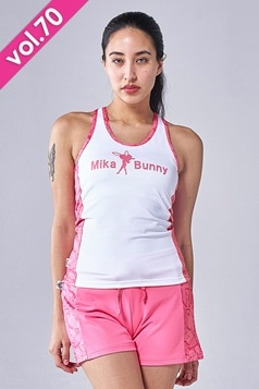 フィットネスウェア | バック切替エアリータンクトップ＊ピンク