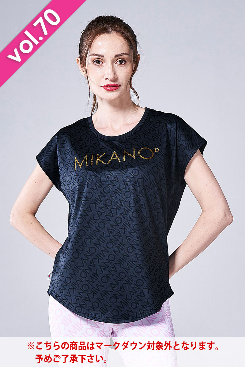 エアリーTシャツ＊ミカノブラック 【フリー】 [Vol.70 70727-237-5065]  定価\9,680（税込）