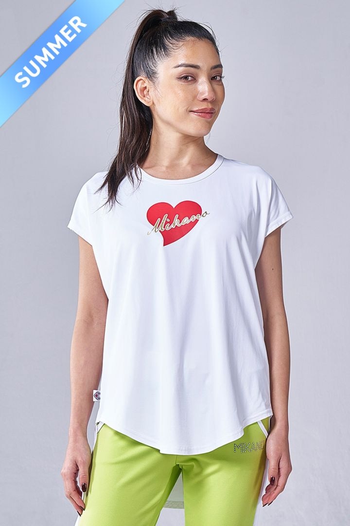 エアリーTシャツ＊ホワイト【フリー】[EXCLUSIVE 70734-237-7373]定価￥9,350(税込)