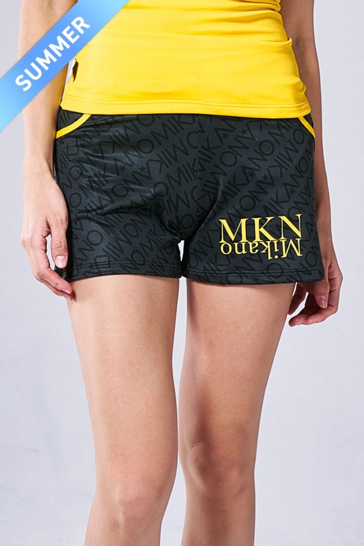 ショートパンツ＊ミカノブラック【フリー】[EXCLUSIVE 70303-237-7380]定価￥9,350(税込)